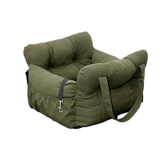 Vovanope  No-Assembly Portable PP Cotton Pet Car Seat & Travel Lounge Bed