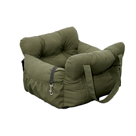 Vovanope  No-Assembly Portable PP Cotton Pet Car Seat & Travel Lounge Bed