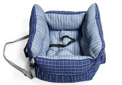 Vovanopet™ All-Weather Striped Travel Dog Car Seat & Lounge Bed