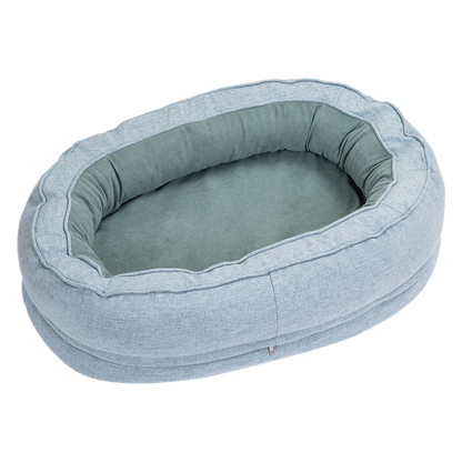 Calming Donut Pet Bed with Removable Cover – Soft Joint Support Sleep Cushion