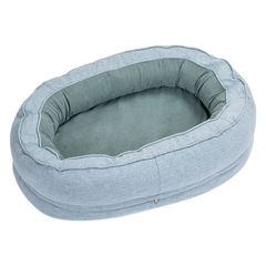 Calming Donut Pet Bed with Removable Cover – Soft Joint Support Sleep Cushion