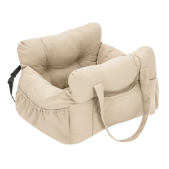 Vovanope  No-Assembly Portable PP Cotton Pet Car Seat & Travel Lounge Bed
