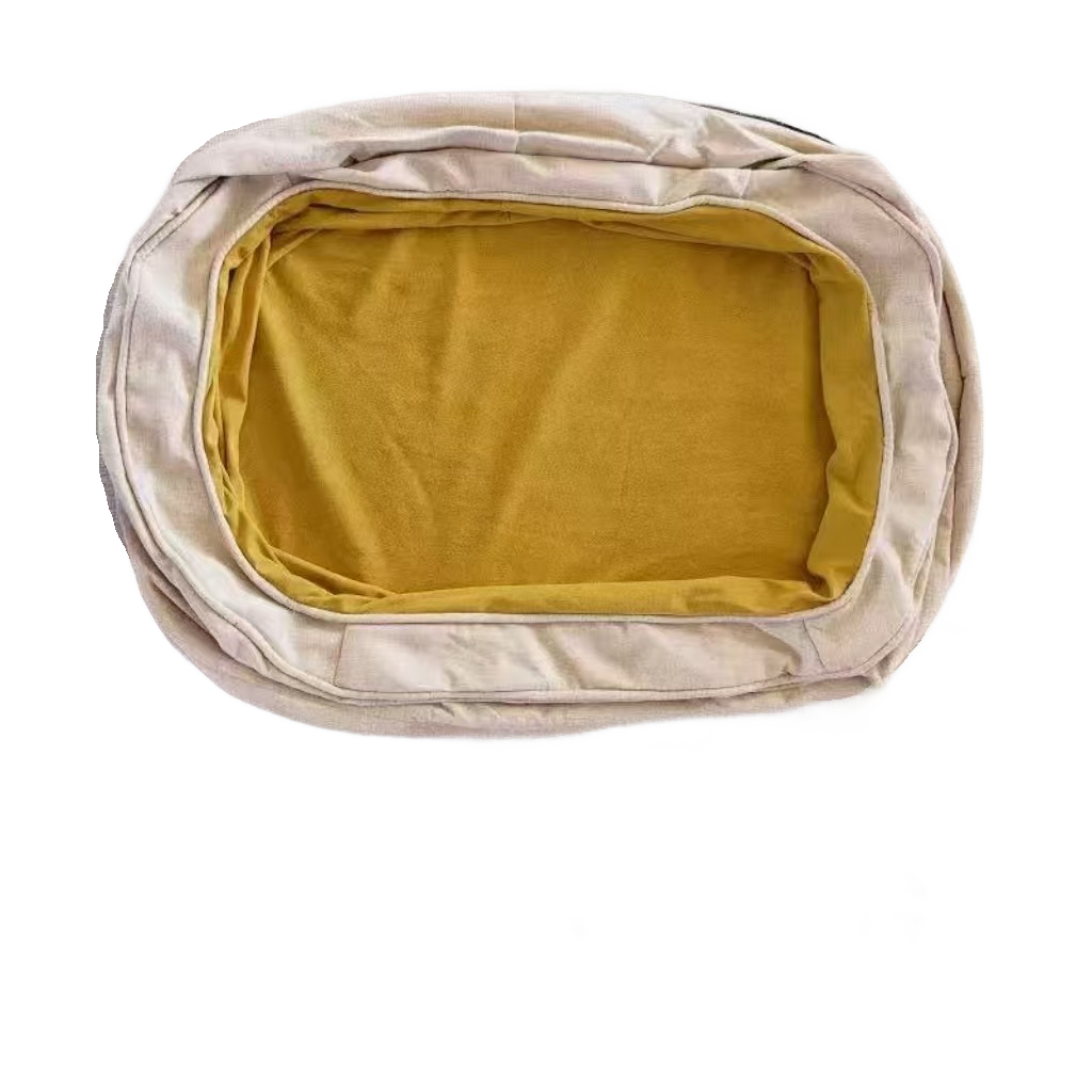 Calming Donut Pet Bed with Removable Cover – Soft Joint Support Sleep Cushion