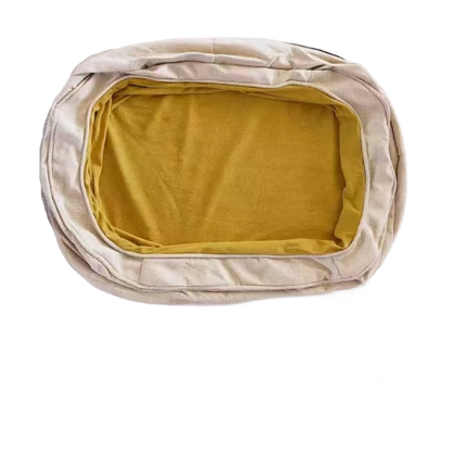 Calming Donut Pet Bed with Removable Cover – Soft Joint Support Sleep Cushion