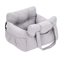 Vovanope  No-Assembly Portable PP Cotton Pet Car Seat & Travel Lounge Bed