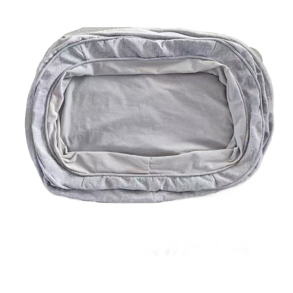 Calming Donut Pet Bed with Removable Cover – Soft Joint Support Sleep Cushion