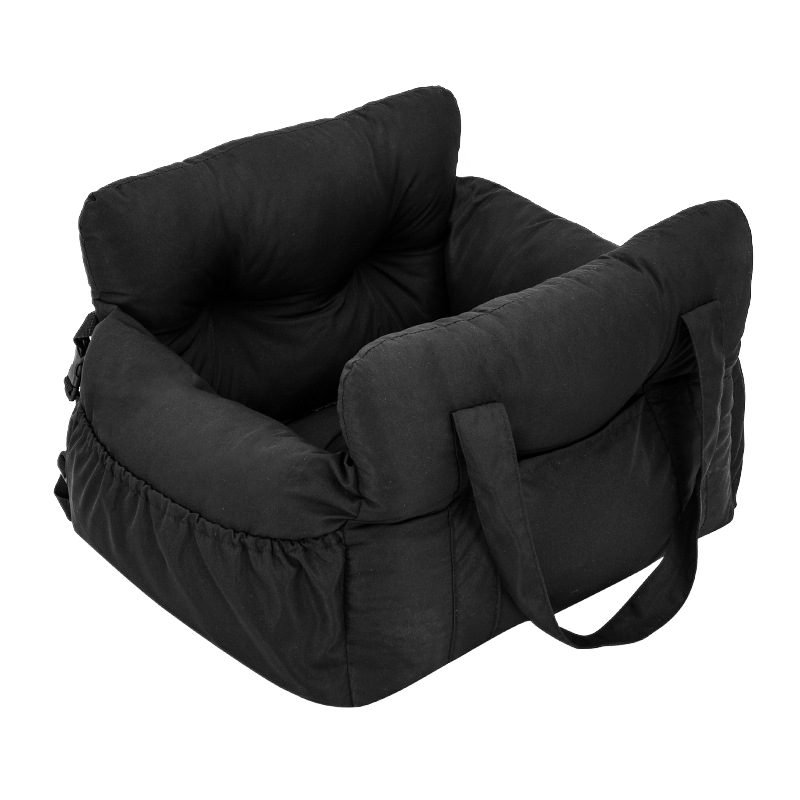 Vovanope  No-Assembly Portable PP Cotton Pet Car Seat & Travel Lounge Bed