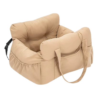 Vovanope  No-Assembly Portable PP Cotton Pet Car Seat & Travel Lounge Bed