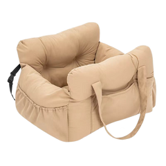 Vovanope  No-Assembly Portable PP Cotton Pet Car Seat & Travel Lounge Bed