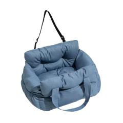 Vovanope  No-Assembly Portable PP Cotton Pet Car Seat & Travel Lounge Bed