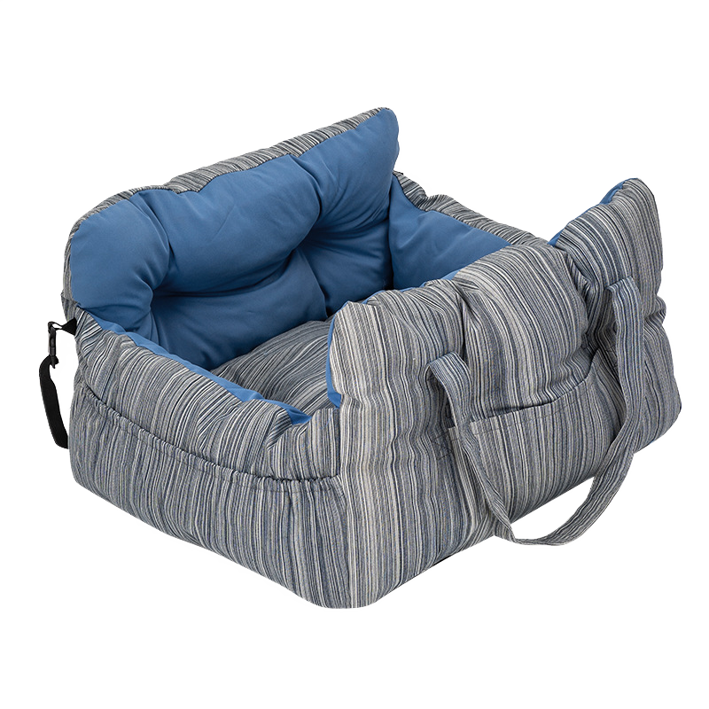 Vovanope  No-Assembly Portable PP Cotton Pet Car Seat & Travel Lounge Bed