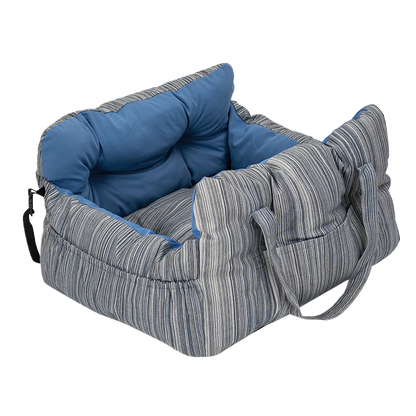 Vovanope  No-Assembly Portable PP Cotton Pet Car Seat & Travel Lounge Bed