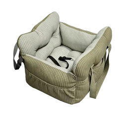 Vovanope  No-Assembly Portable PP Cotton Pet Car Seat & Travel Lounge Bed