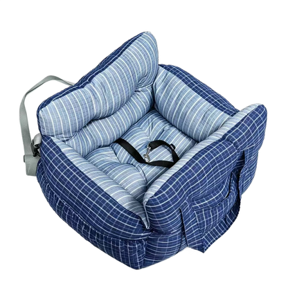 Vovanope  No-Assembly Portable PP Cotton Pet Car Seat & Travel Lounge Bed