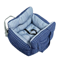 Vovanope  No-Assembly Portable PP Cotton Pet Car Seat & Travel Lounge Bed