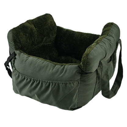 Vovanope  No-Assembly Portable PP Cotton Pet Car Seat & Travel Lounge Bed