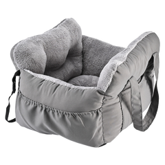 Vovanope  No-Assembly Portable PP Cotton Pet Car Seat & Travel Lounge Bed