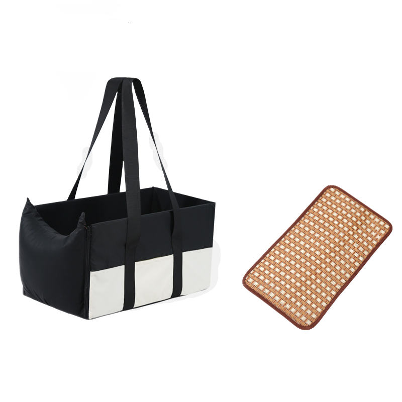 Portable Car Booster Seat & Travel Carrier Bed for Dogs & Cats – Waterproof, Breathable & Warm